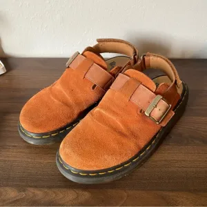 Dr. Martens Men's Suede Slingback Mule
