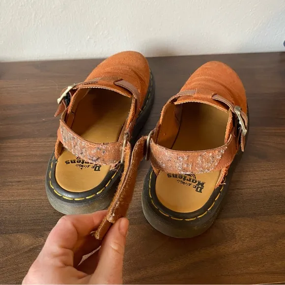 Dr. Martens Men's Suede Slingback Mule