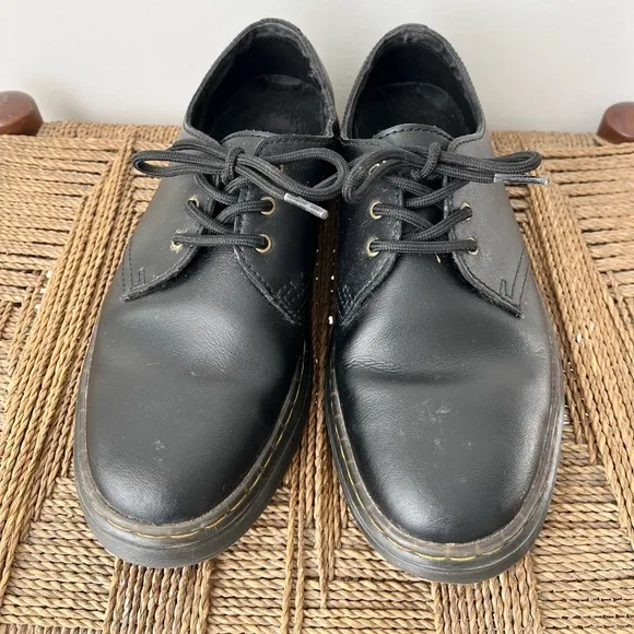 Dr. Martens Shoes Women’s 8 Black 1461 Genix Nappa Leather Oxford Shoes