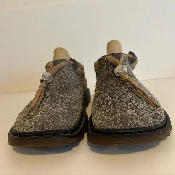 Dr. Martens suede leather slip on toggle shoes men’s size 7 women’s size 8 EU 39