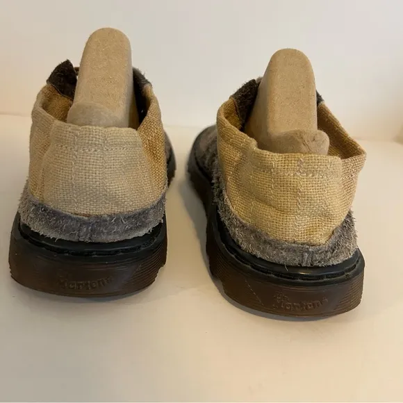 Dr. Martens suede leather slip on toggle shoes men’s size 7 women’s size 8 EU 39