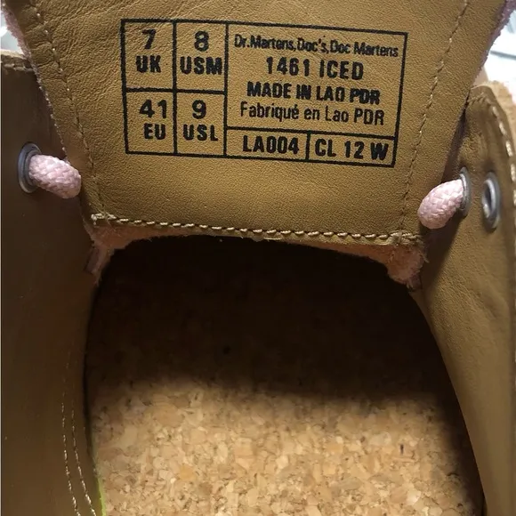 🆕{Dr Martens}1461 ICED ll Suede Oxford Shoes