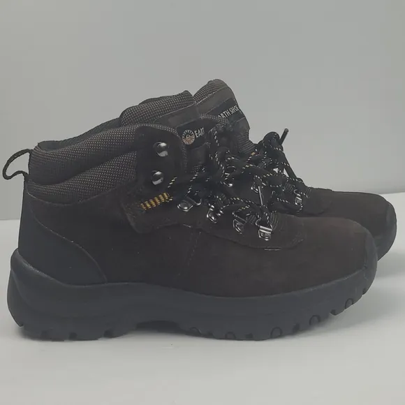 EARTH SHOE ASHLAND BROWN SUEDE SIZE 7 LACE UP BOOT