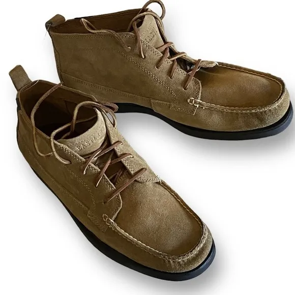 EASTLAND Leather Suede SENECA Camp Boot Mock Toe Brown Mens Size 13D NW…GORPCORE