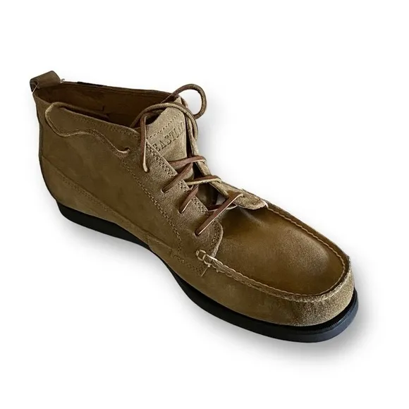 EASTLAND Leather Suede SENECA Camp Boot Mock Toe Brown Mens Size 13D NW…GORPCORE