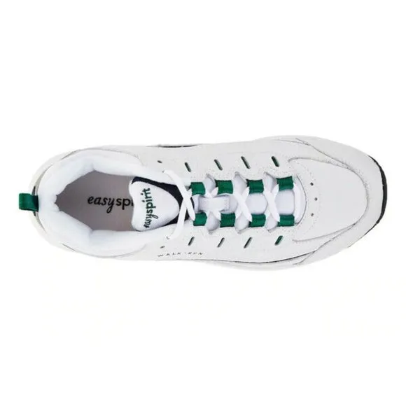 Easy Spirit Women's sz 8.5 W Romy Lace Up Sneakers Casual Shoes White Multi