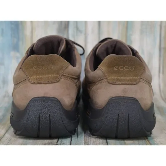 Ecco Brown Leather Sneakers Men's Size 47 (US 13 / 13.5) Oxfords NICE
