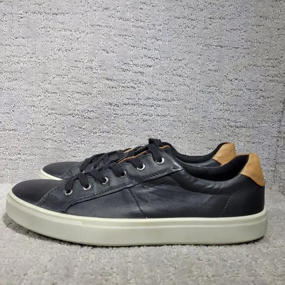 Ecco Kyle Classic Men’s Size EU 45 Black Casual Sneakers Lace Up Shoes