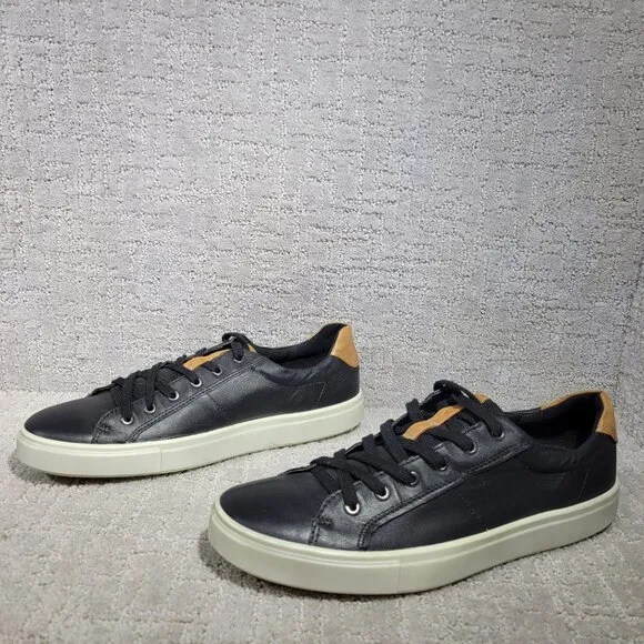 Ecco Kyle Classic Men’s Size EU 45 Black Casual Sneakers Lace Up Shoes