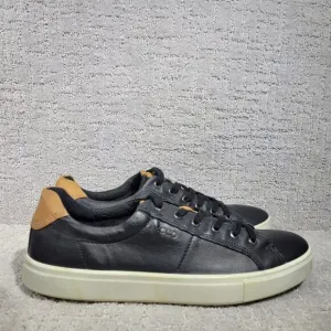 Ecco Kyle Classic Men’s Size EU 45 Black Casual Sneakers Lace Up Shoes