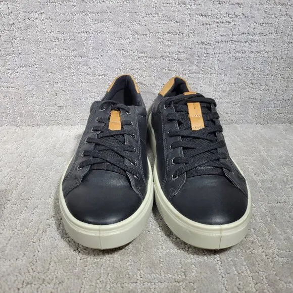 Ecco Kyle Classic Men’s Size EU 45 Black Casual Sneakers Lace Up Shoes