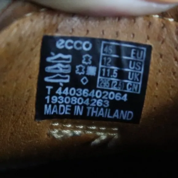 ECCO SOFT 7 Size 12 Men's High Trainers