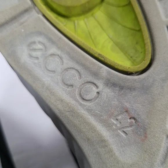 Ecco St.1 Hybrid Lite Black Nubuck Plain Toe Oxford Shoes Men's Size 8