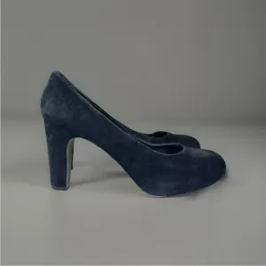 Eileen Fisher Black Suede Pumps Heels Size 9