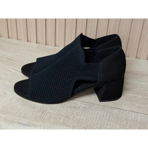Eileen Fisher Ferris Mesh Sandal With Cutout Sides Sz 7 Womens Shoes