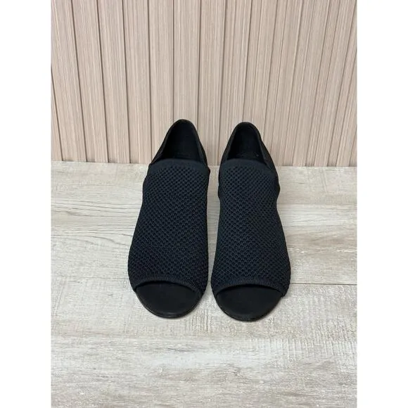 Eileen Fisher Ferris Mesh Sandal With Cutout Sides Sz 7 Womens Shoes
