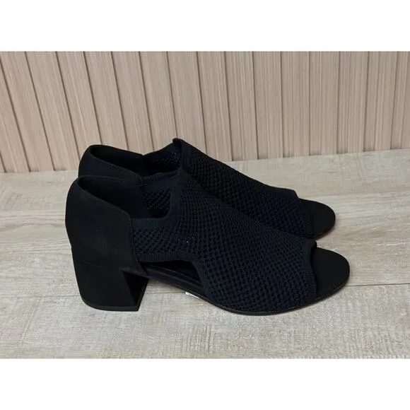 Eileen Fisher Ferris Mesh Sandal With Cutout Sides Sz 7 Womens Shoes