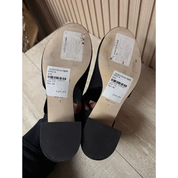 Eileen Fisher Ferris Mesh Sandal With Cutout Sides Sz 7 Womens Shoes