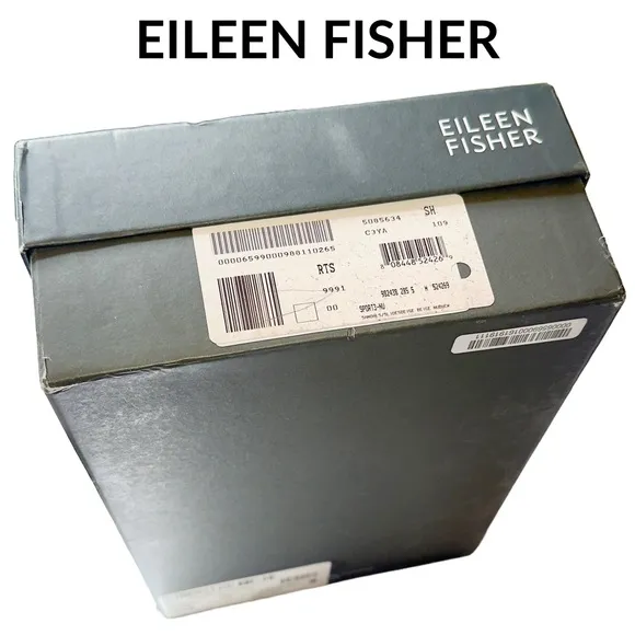 Eileen Fisher 🆕 Sport Perforated Nubuck Leather Platform Sandal • Size 5 • NWT