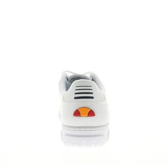 ELLESSE TANKER LO 6-13670 MENS WHITE LEATHER LOW TOP LIFESTYLE SNEAKERS …