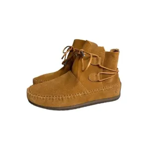 EMU Australia Women’s Burnie Suede Leather Hidden Wedge Bootie Boots Size 7