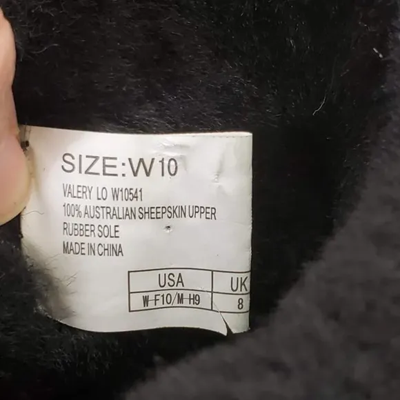 Emu Woman's Australian‎ Valery Lo Boots Gray Size W10