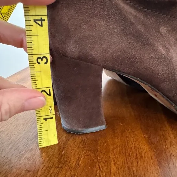 Escada Suede Brown Boots