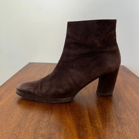 Escada Suede Brown Boots