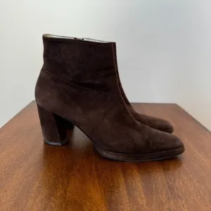 Escada Suede Brown Boots