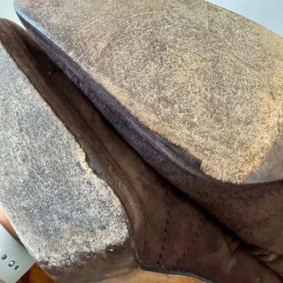 Escada Suede Brown Boots