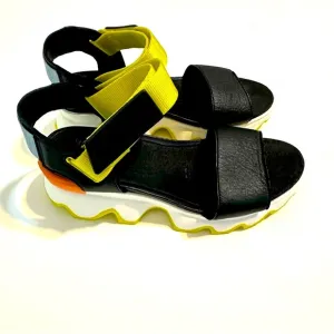 EUC!! Barely Worn Sorel Kinetic Impact Platform Slingback Sandal Women SZ 7