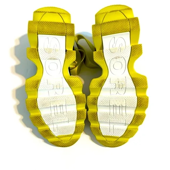 EUC!! Barely Worn Sorel Kinetic Impact Platform Slingback Sandal Women SZ 7