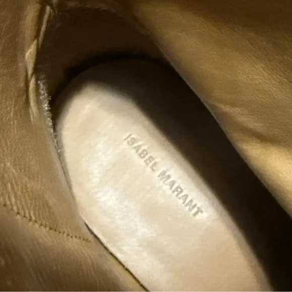 EUC - Isabel Marant Taupe Dacken Boots - Suede - Size 38