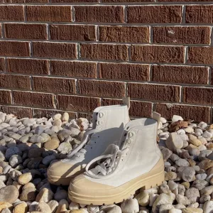 Everlane Organic Cotton Canvas Utility Boot