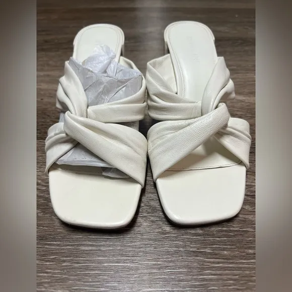 Everlane The Day Twist Heel in Canvas size 6.5