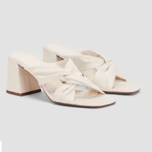 Everlane The Day Twist Heel in Canvas size 6.5