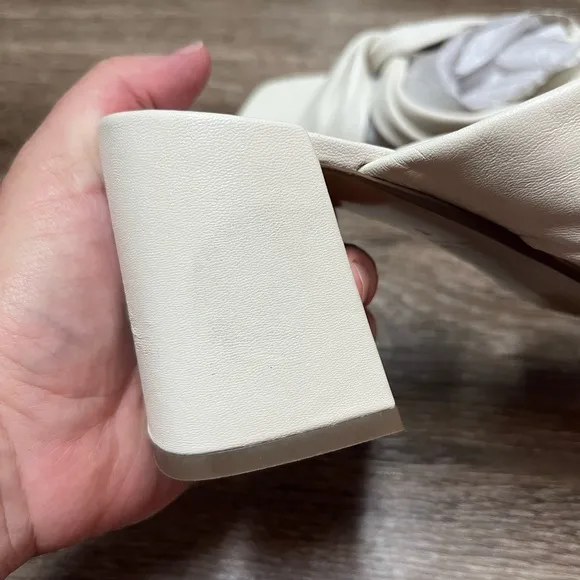 Everlane The Day Twist Heel in Canvas size 6.5