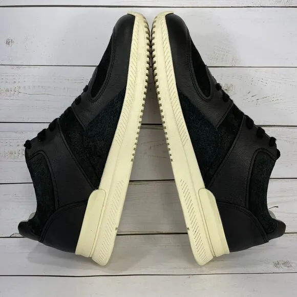 Everlane The Trainer Leather Unisex Athletic Casual Shoes Mens Size 10.5 Black