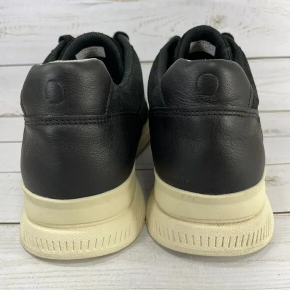 Everlane The Trainer Leather Unisex Athletic Casual Shoes Mens Size 10.5 Black