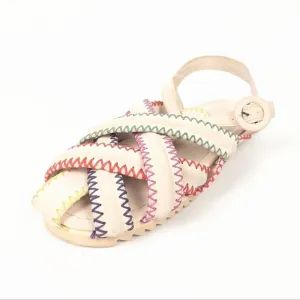 Farm Rio Multi-Color Synthetic Zig Zag Sandal Size 7.5