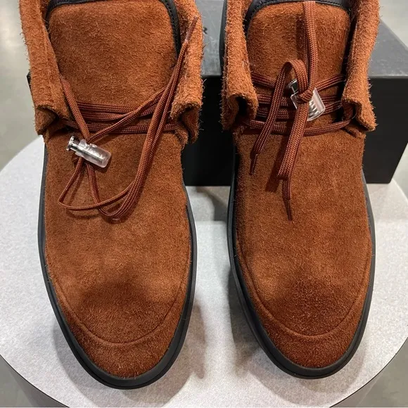 Fear of God Men’s Rust-Brown Suede Chukka Boots