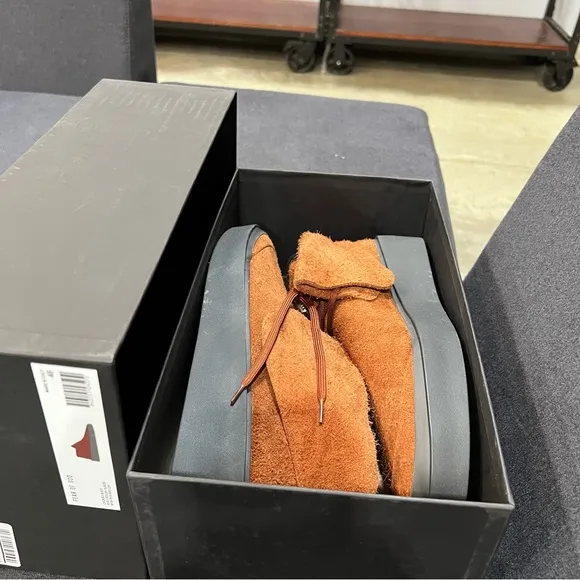 Fear of God Men’s Rust-Brown Suede Chukka Boots