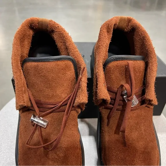 Fear of God Men’s Rust-Brown Suede Chukka Boots
