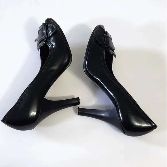 Fendi Black Patent Leather Women's Shoes