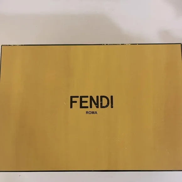 Fendi scalloped logo sneakers