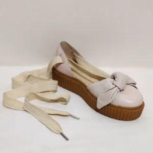 Fenty Puma By Rihanna NEW Bow Creeper Platform Sandals US 7.5