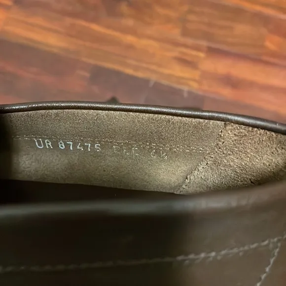 Ferragamo shoes size 6.5 brown leather