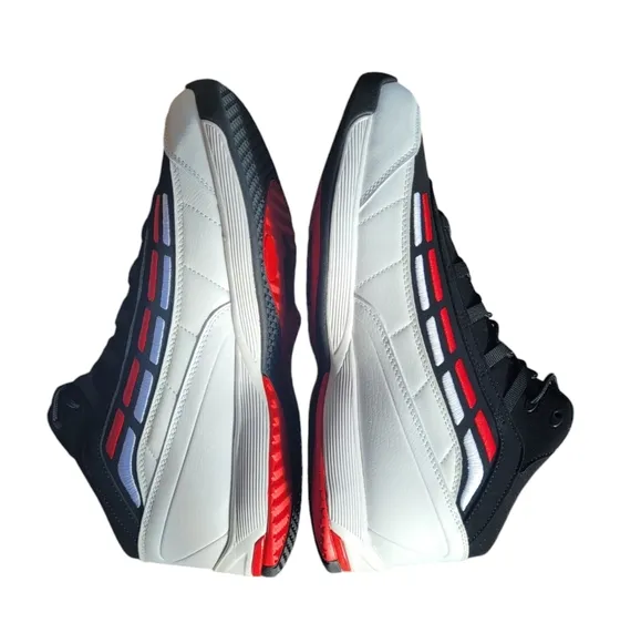 FILA Black Red White Spitfire Basketball Shoes Size 13