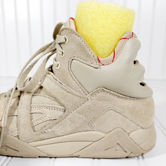 FILA The Cage Beige Suede Sneakers Shoes A320