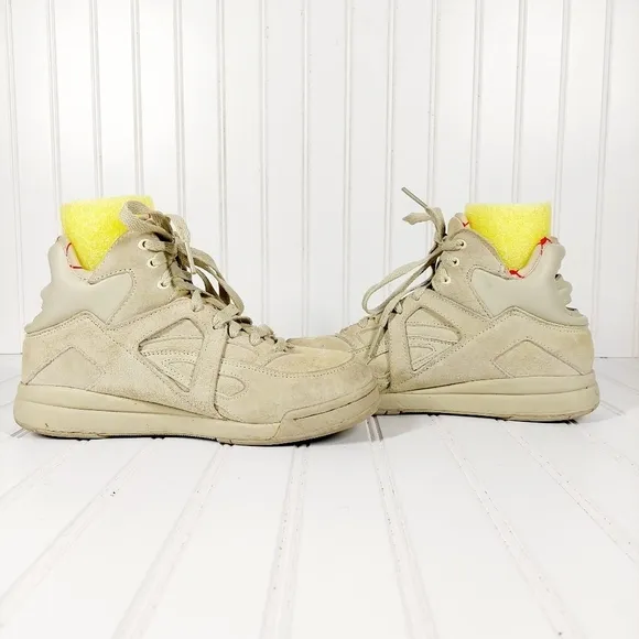 FILA The Cage Beige Suede Sneakers Shoes A320